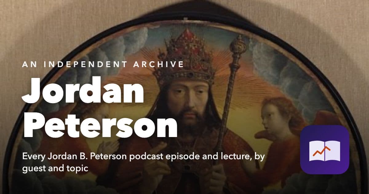 Cover image of the Jordan Peterson archive